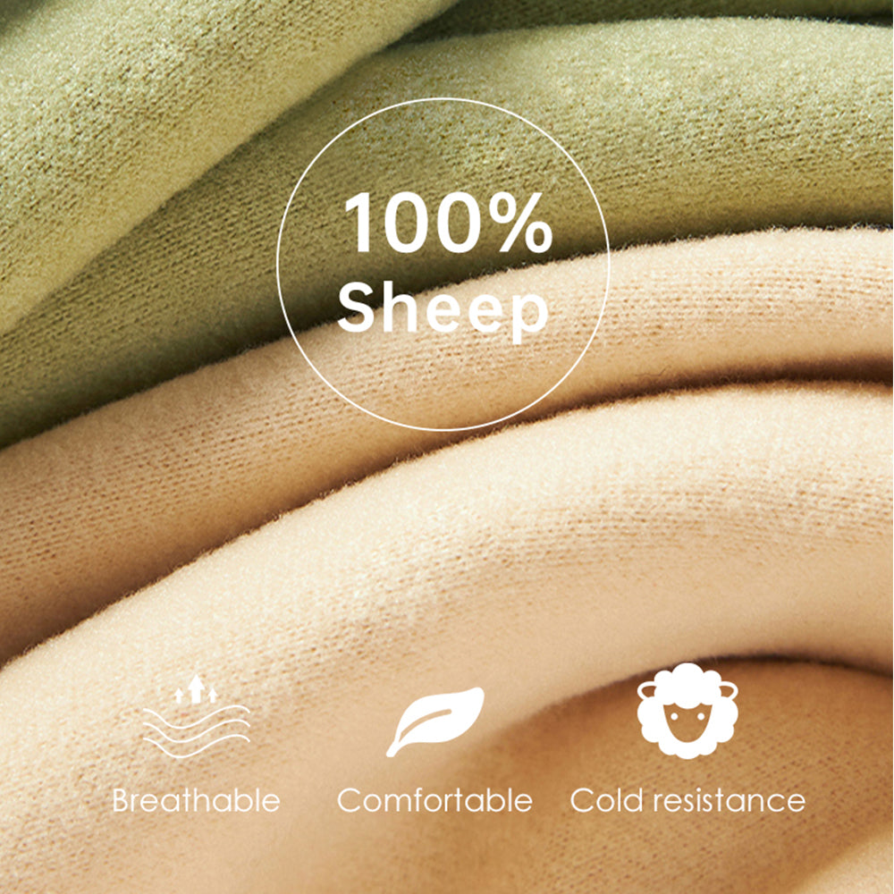 OHSUNNY Classic Wool Bucket Hats Warm Artist Fisherman Cap