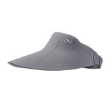US Stock Women's Visor Cap Dual-Sided Roll-up Foldable Sun Hat UPF 50+