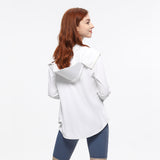 Women's Sun Protection Hoodie Jacket UPF50+ Long Sleeve Cloak Coats Tops
