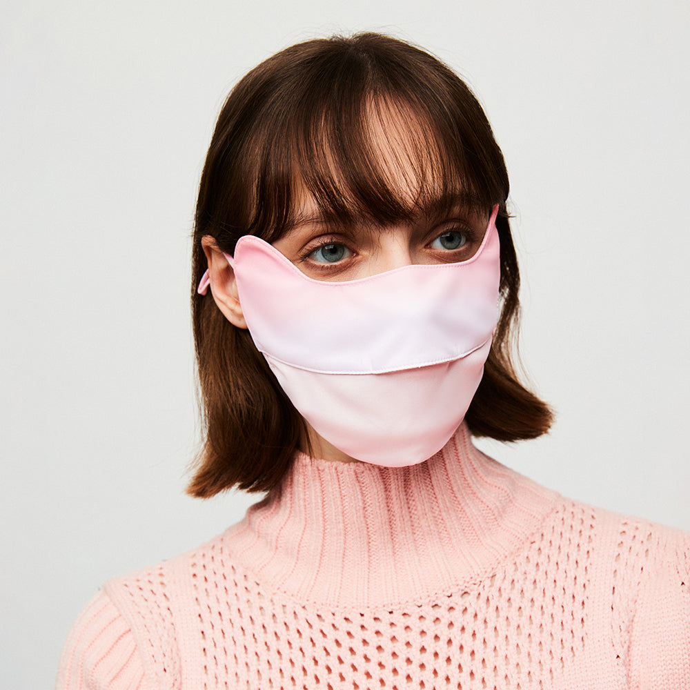 US Stock Women's Sun Protection Face Mask Nose Opening Blusher Sunscreen Breathable Face Cover