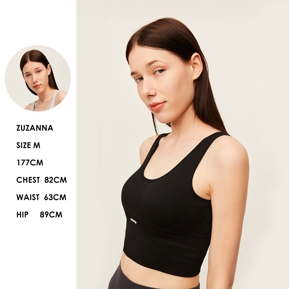 Women's Padded Sports Bra Yoga Tank Tops UPF50+