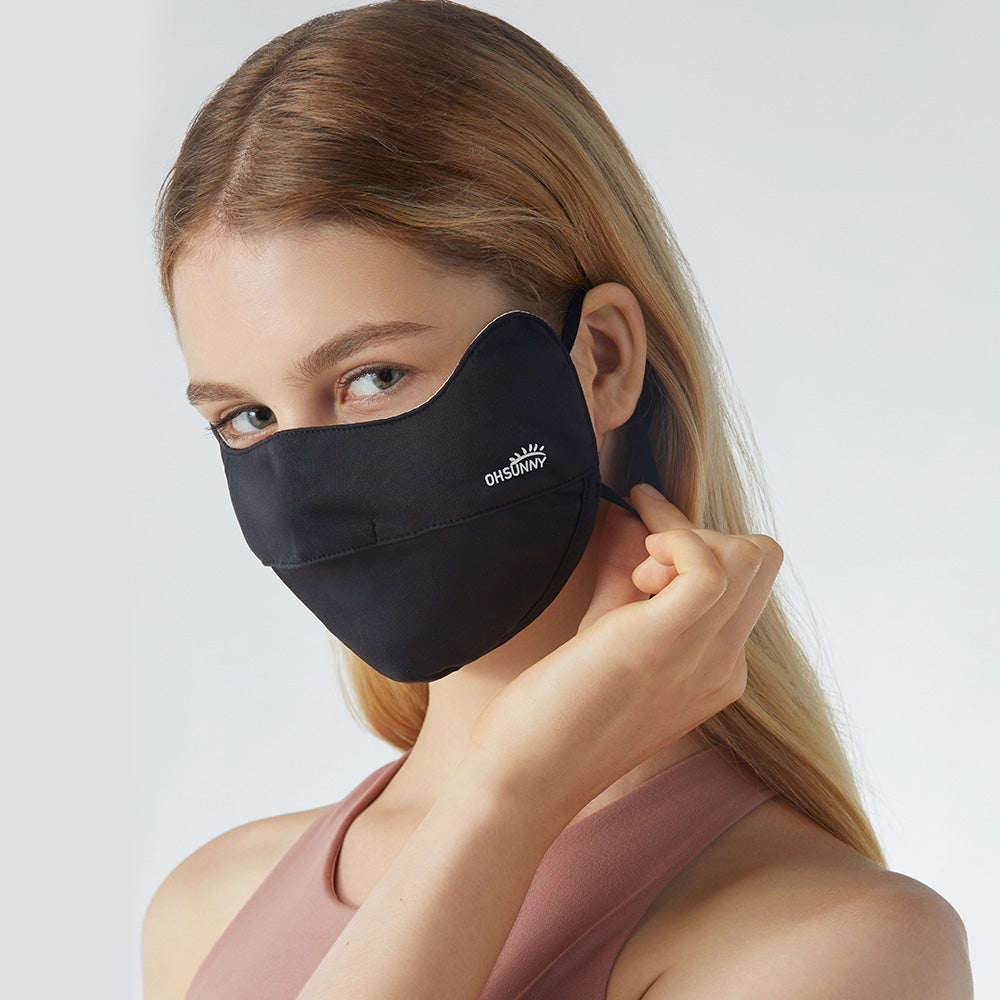 US Stock Breathable Eye protection Sunscreen Mask UPF50+