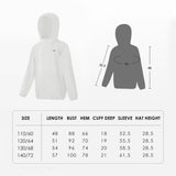 Kid's Sun Protection Jackets with Pockets UPF 50+ Hoodie for Aged 4-10 Boys Girls