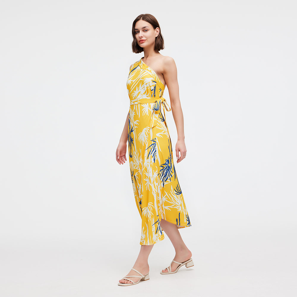 US Stock Women's Covers Up Beach Dress Printed Fabric Sun Protection UPF 50+