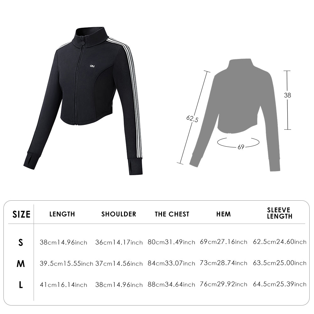 Women's High Waist Coat Sun Protection Long Sleeve Outfits Tops UPF 50+