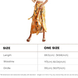 US Stock Women's Covers Up Beach Dress Printed Fabric Sun Protection UPF 50+
