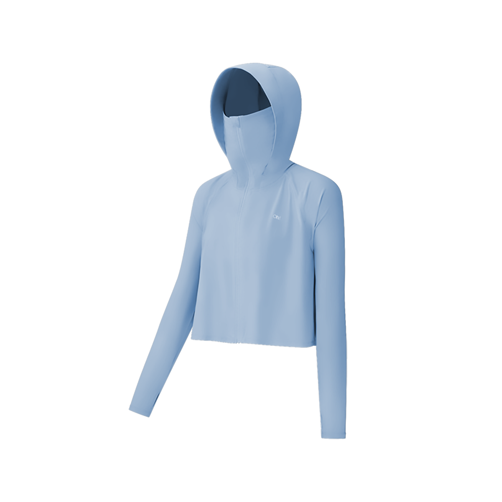 US Stock Women's Classic Sun Protection Hoodie UPF 50+ Cooling Jacket Outdoor Tops