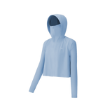 US Stock Women's Classic Sun Protection Hoodie UPF 50+ Cooling Jacket Outdoor Tops