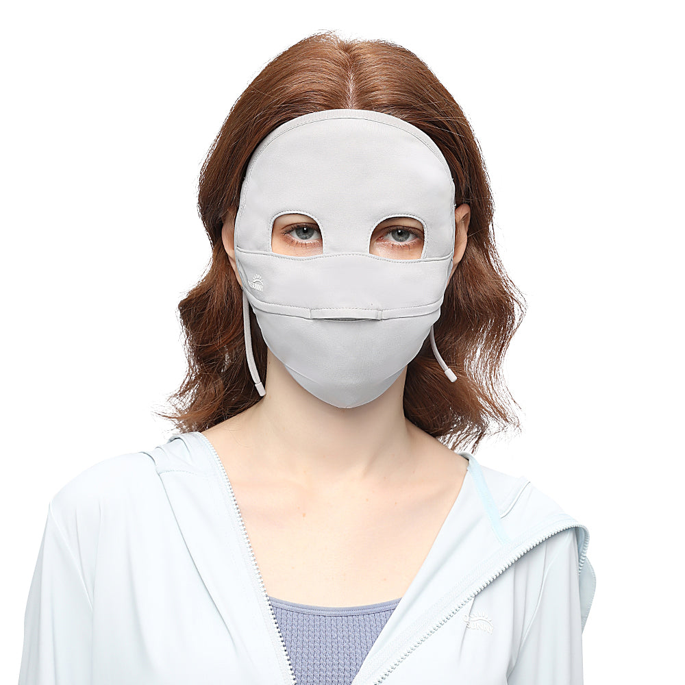 US Stock Sun Protection Full Face Mask UPF 50+ Face Cover
