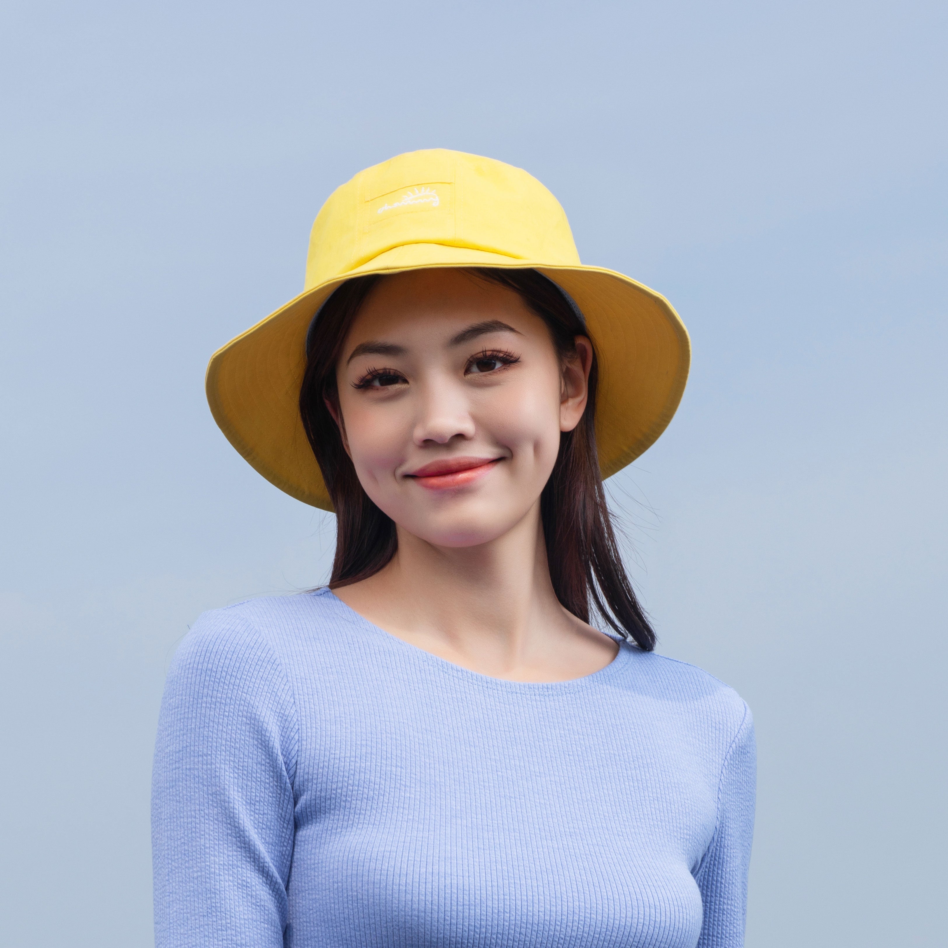 US Stock Women's Wide Brim Fisherman Bucket Hat UPF 50+ UV Protection