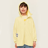 Kid's Sun Protection Jackets with Pockets UPF 50+ Hoodie for Aged 4-10 Boys Girls