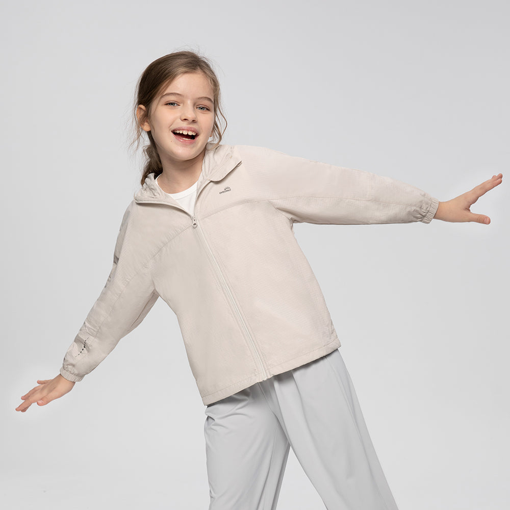 Kid's Sun Protection Hoodie Jackets UPF 50+ for Aged 4-10 Boys Girls