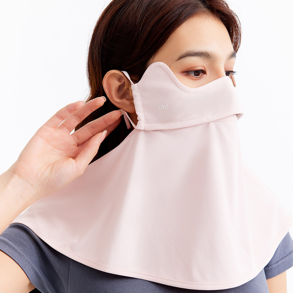 US Stock Sun Protection Face Cover Breathable Neck Gaiter UPF 50+
