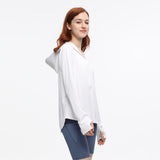 Women's Sun Protection Hoodie Jacket UPF50+ Long Sleeve Cloak Coats Tops