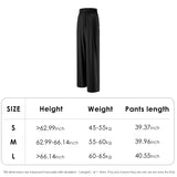 US Stock Women's Wide Leg Pants UPF50+ Oversize Street Loose Wears
