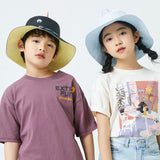 Kid's UV Protection Bucket Hat UPF 50+ Wide Brim Sun Caps for Boys Girls