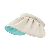 US Stock Foldable Wide Brim Sun Visor Hat UV Protection UPF 50+ Cap Headband