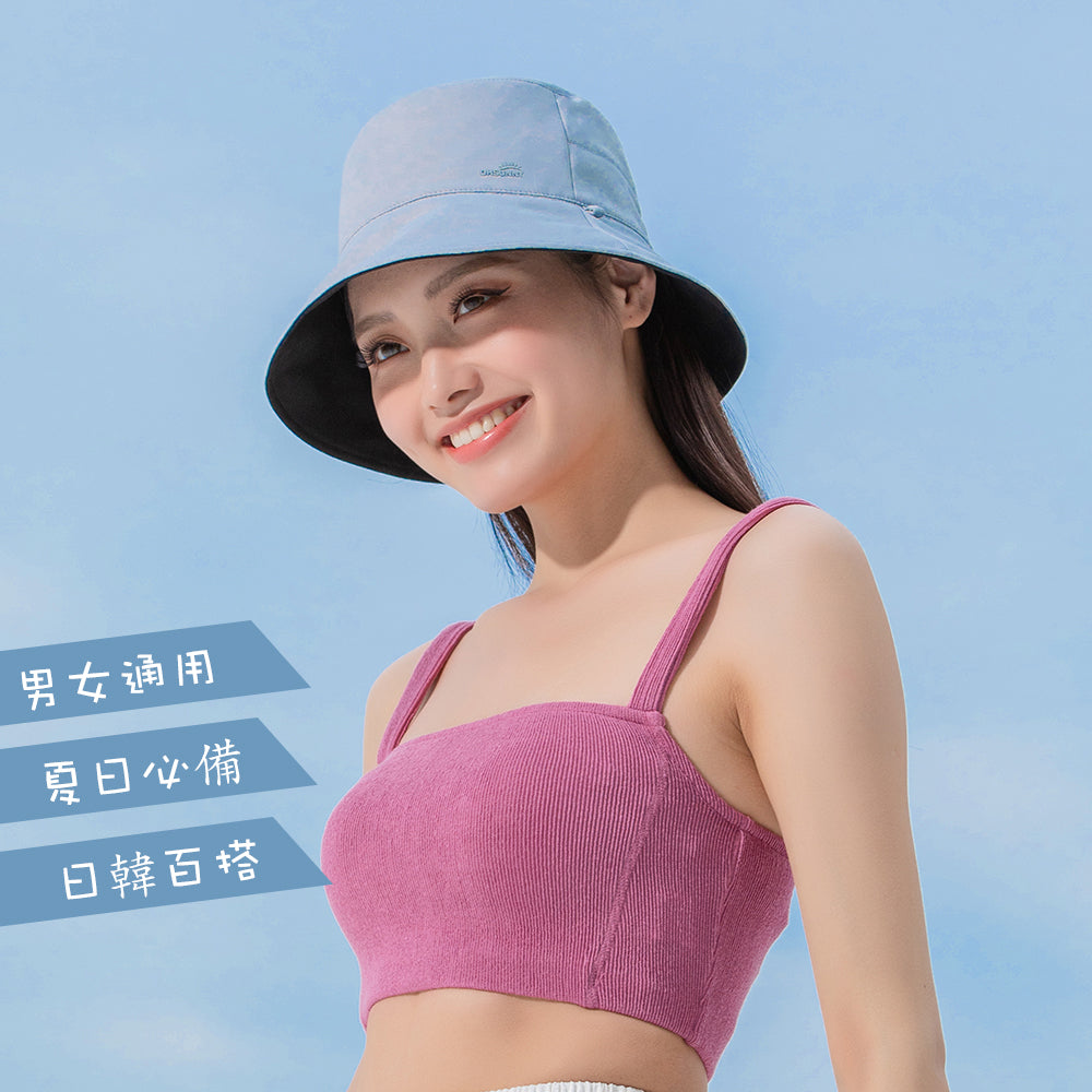Women's Dual-Sided Bucket Hat UPF 50+ Packable Travel Sun Hat