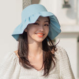 Women's Wide Brim Sun Hat UV Protection UPF 50+ Fishing Cap