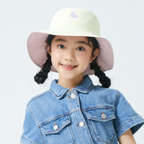 Kid's UV Protection Bucket Hat UPF 50+ Wide Brim Sun Caps for Boys Girls