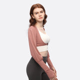 Women's Cooling Arm Sleeves Covers with Finger Hole UPF 50+