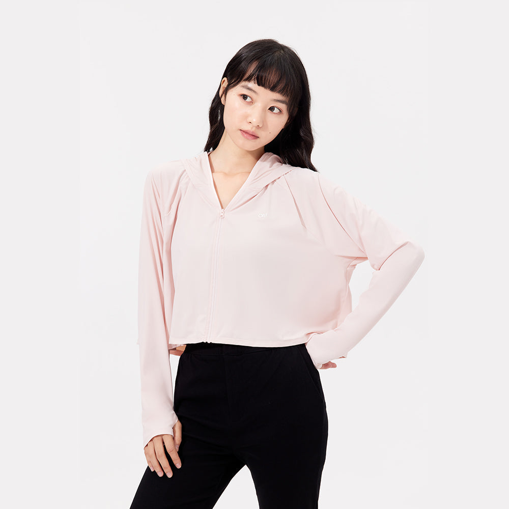 US Stock Women's Classic Sun Protection Hoodie UPF 50+ Cooling Jacket Outdoor Tops