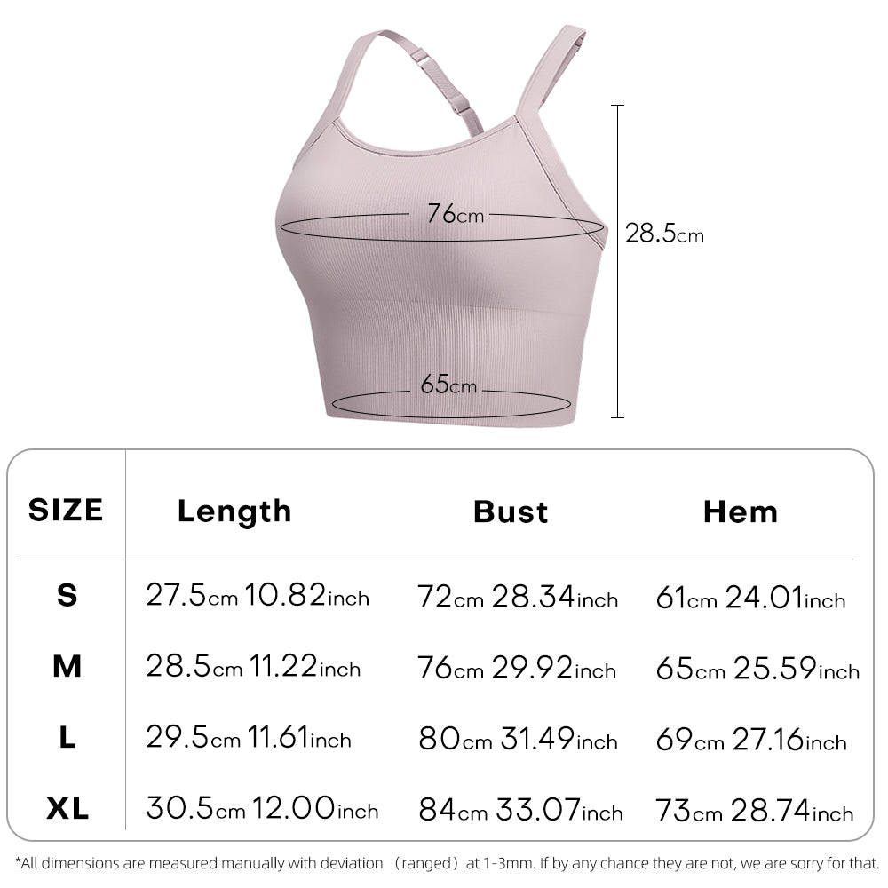 Women's Camisole Crop Top UPF50+ Anti-Chlorine Fabric Tank
