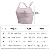 Women's Camisole Crop Top UPF50+ Anti-Chlorine Fabric Tank