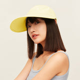 Women's Large Brim Adjustable Baseball Cap UPF 50+