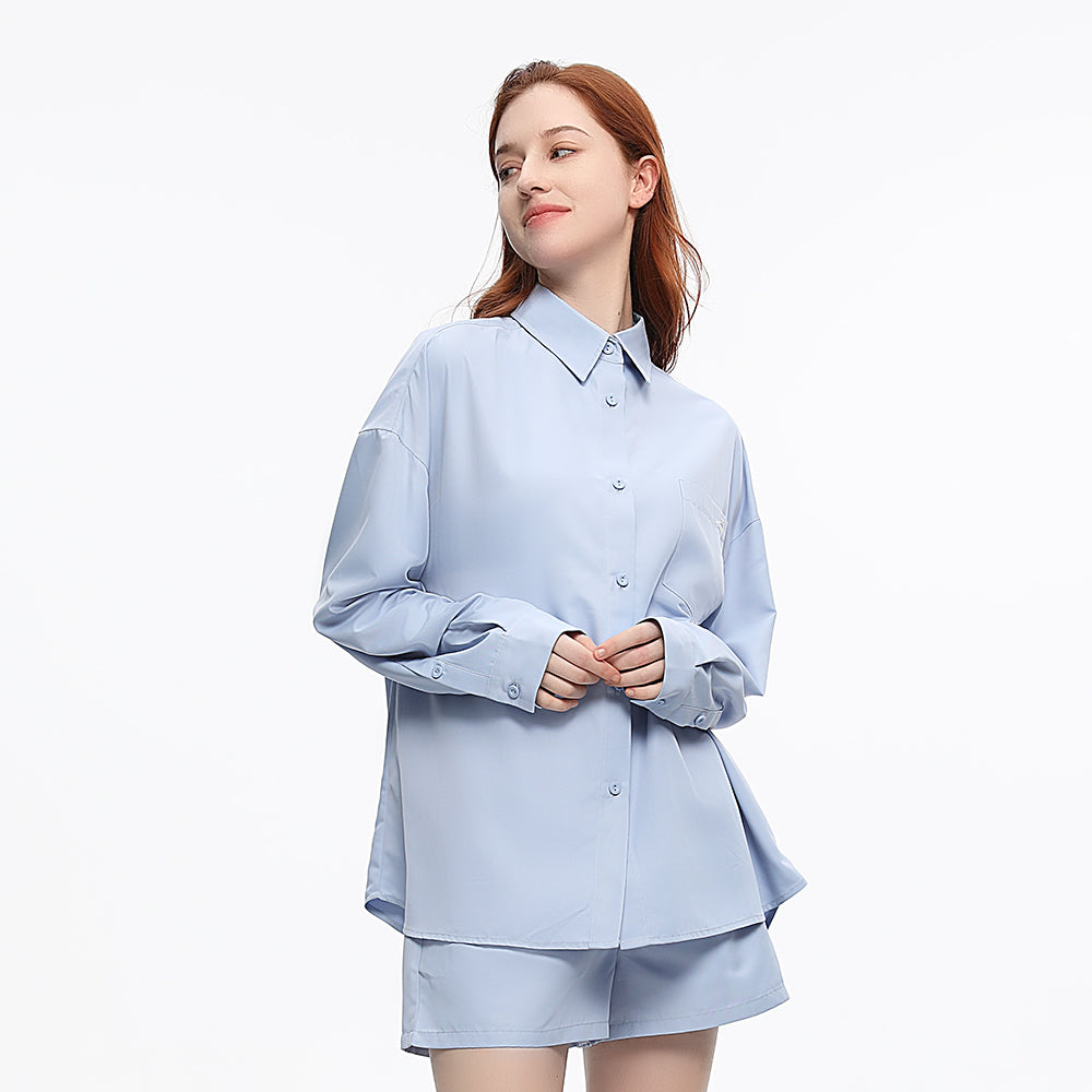 Women's Sun Protection Shirt Loose Tops Clothing UPF 50+