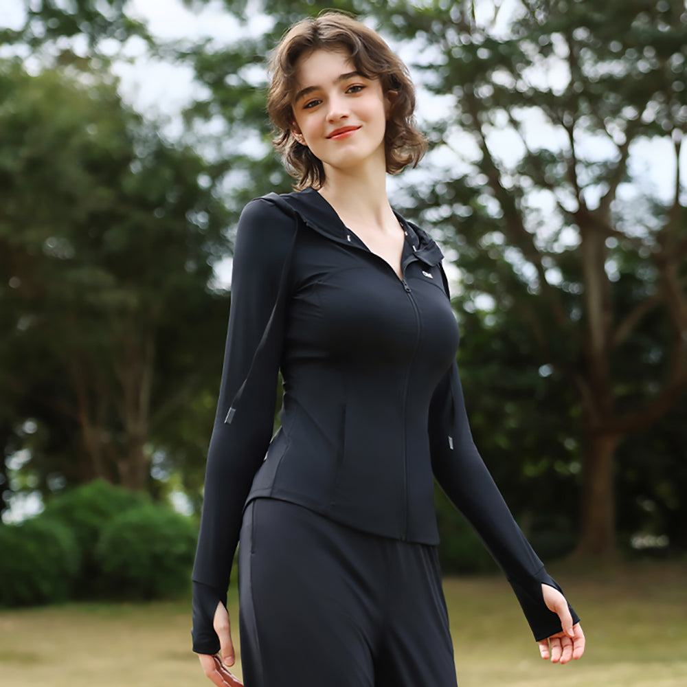 Women's Breathable Jacket UPF 50+ Long Sleeve Sun Protection Coat Tops