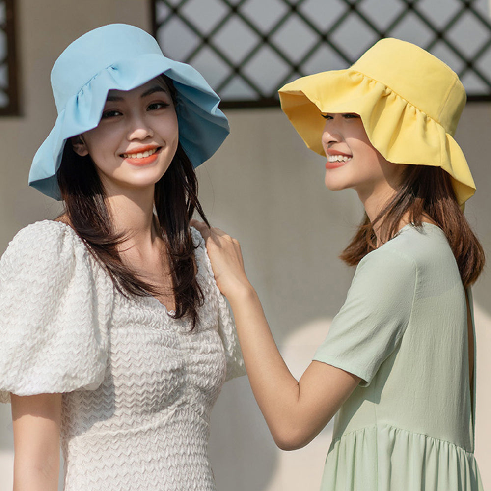 Women's Wide Brim Sun Hat UV Protection UPF 50+ Fishing Cap