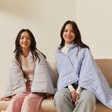 Down Camping Blanket Packable Lightweight Soft Throw Reversible Wearable Camp Blankets
