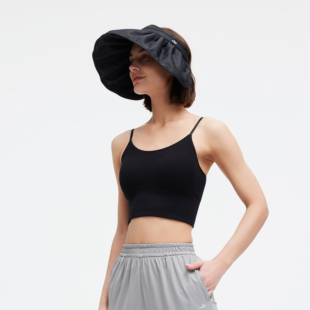 Women's Crop Top Seamless Underwear Tank Sports Camisole UPF 50+