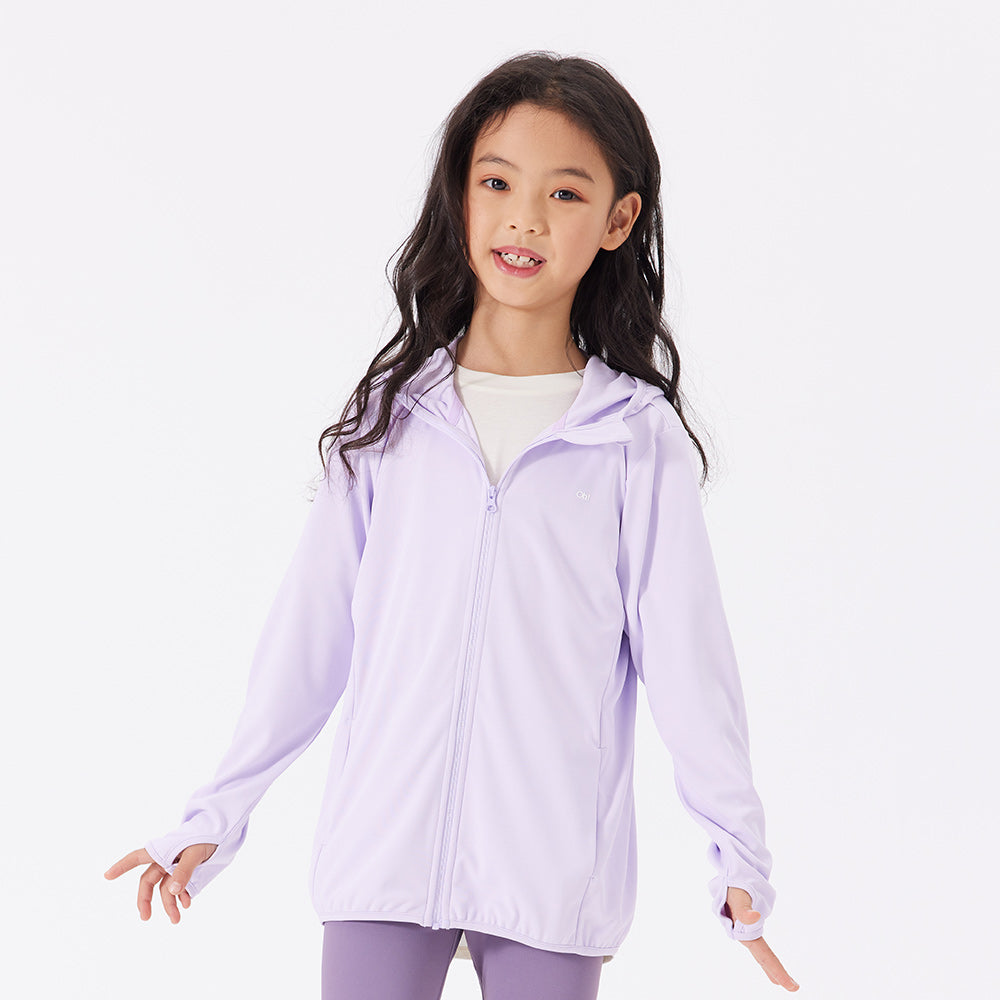 Kid's Sun Protection Hoodie with Pockets for Boys Girls UPF 50+ Jackets