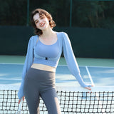 Women's Cooling Arm Sleeves Covers with Finger Hole UPF 50+