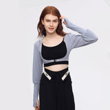 Women's Cooling Arm Sleeves Covers with Finger Hole UPF 50+