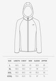 US Stock Men's Standard Hoodie Ultra Light Long Sleeve Sun Protective Coat UPF 50+