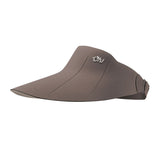 US Stock Women's Visor Cap Dual-Sided Roll-up Foldable Sun Hat UPF 50+