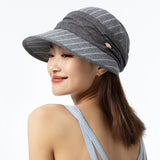 Women's Wide Brim Sun Hat UV Protection UPF 50+