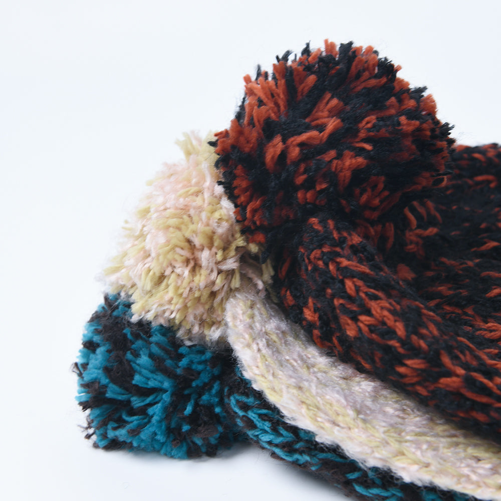 US Stock Unisex Warm Soft Knitted Beanie Cap Stretch Skull Hat
