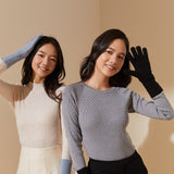 Winter Warm Touchscreen Gloves Fleece Knit Elastic Cuff Texting Thermal Gloves