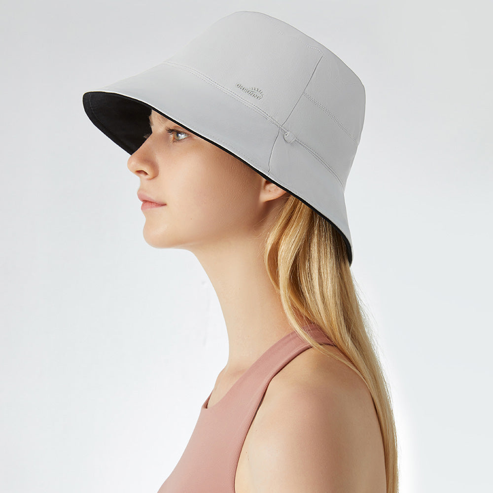 Women's Dual-Sided Bucket Hat UPF 50+ Packable Travel Sun Hat