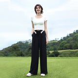 Women's Wide Leg Loose Pants Oversize Street Wears UPF50+