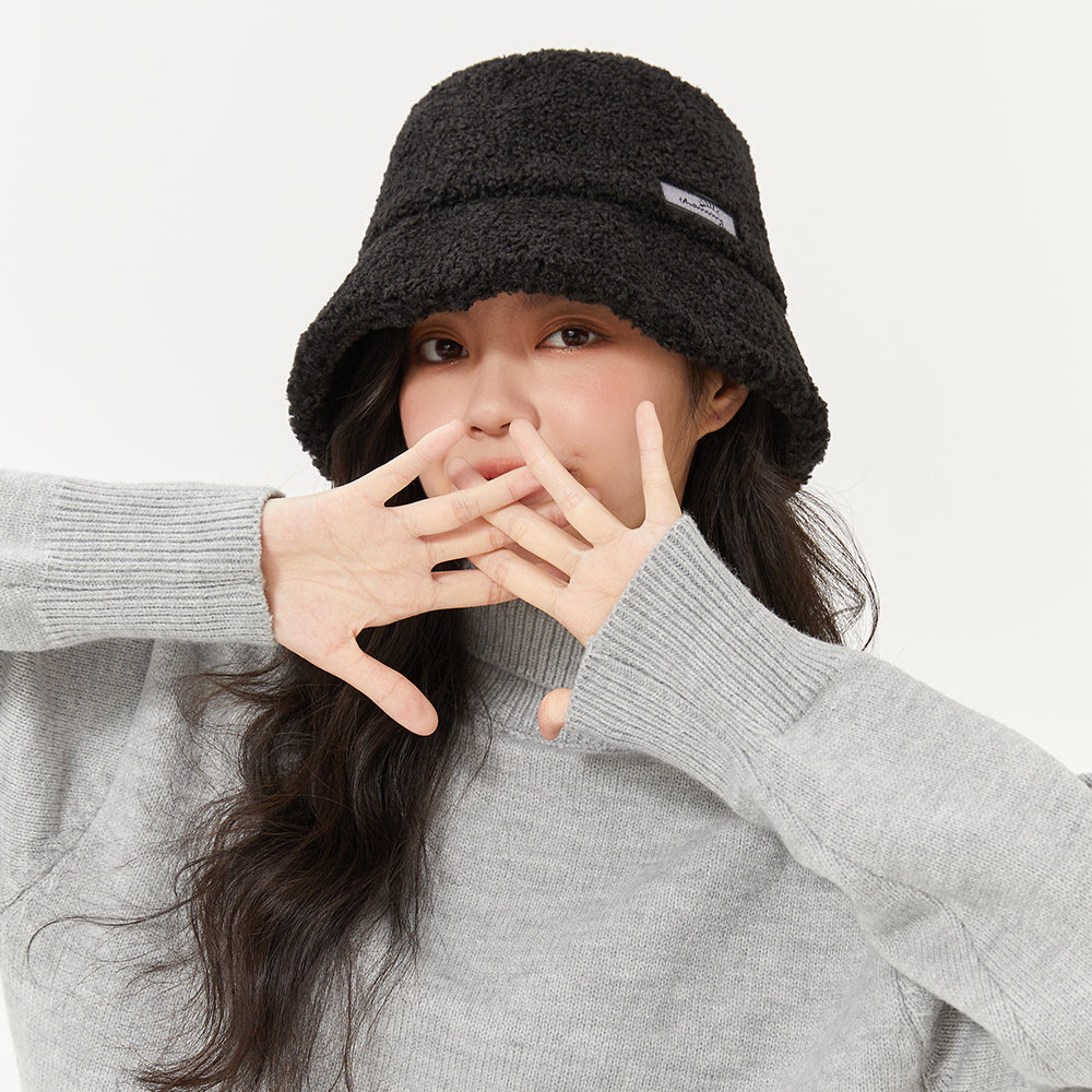 US Stock Women's Winter Warm Heated Bucket Hat