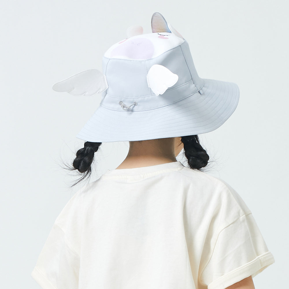 Kid's UV Protection Bucket Hat UPF 50+ Wide Brim Sun Caps for Boys Girls