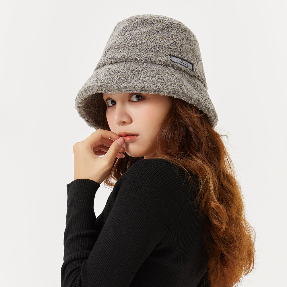 US Stock Women's Winter Warm Heated Bucket Hat