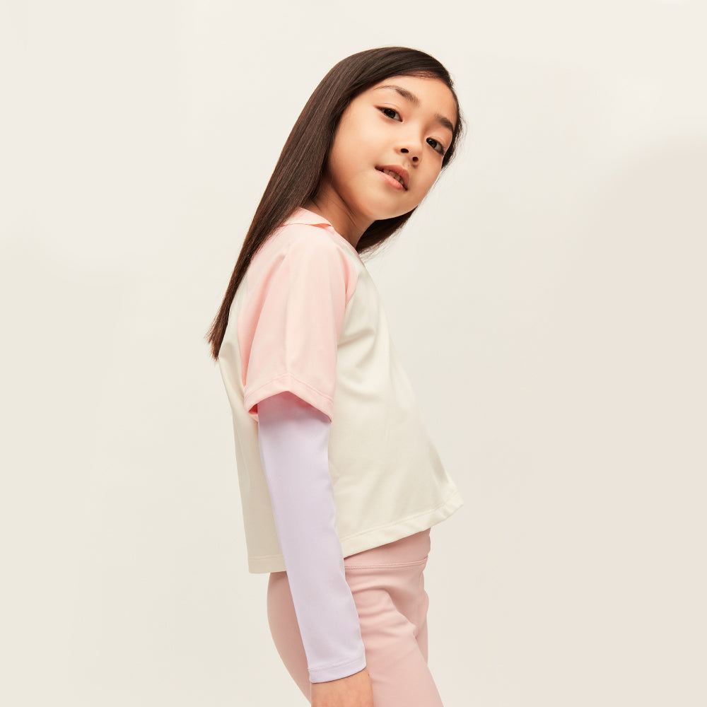 Kid's Sun Protection Arm Sleeves  Athletic Cooling Baseball Covers UPF50+