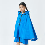 Kid's Raincoat Poncho Toddler Rain Jacket Waterproof Hoodie