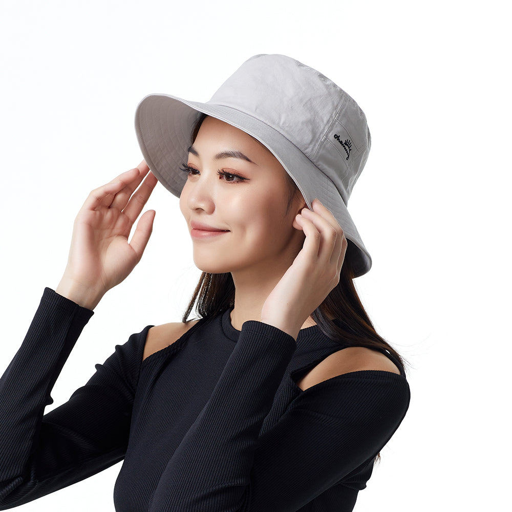 US Stock Women's Wide Brim Fisherman Bucket Hat UPF 50+ UV Protection